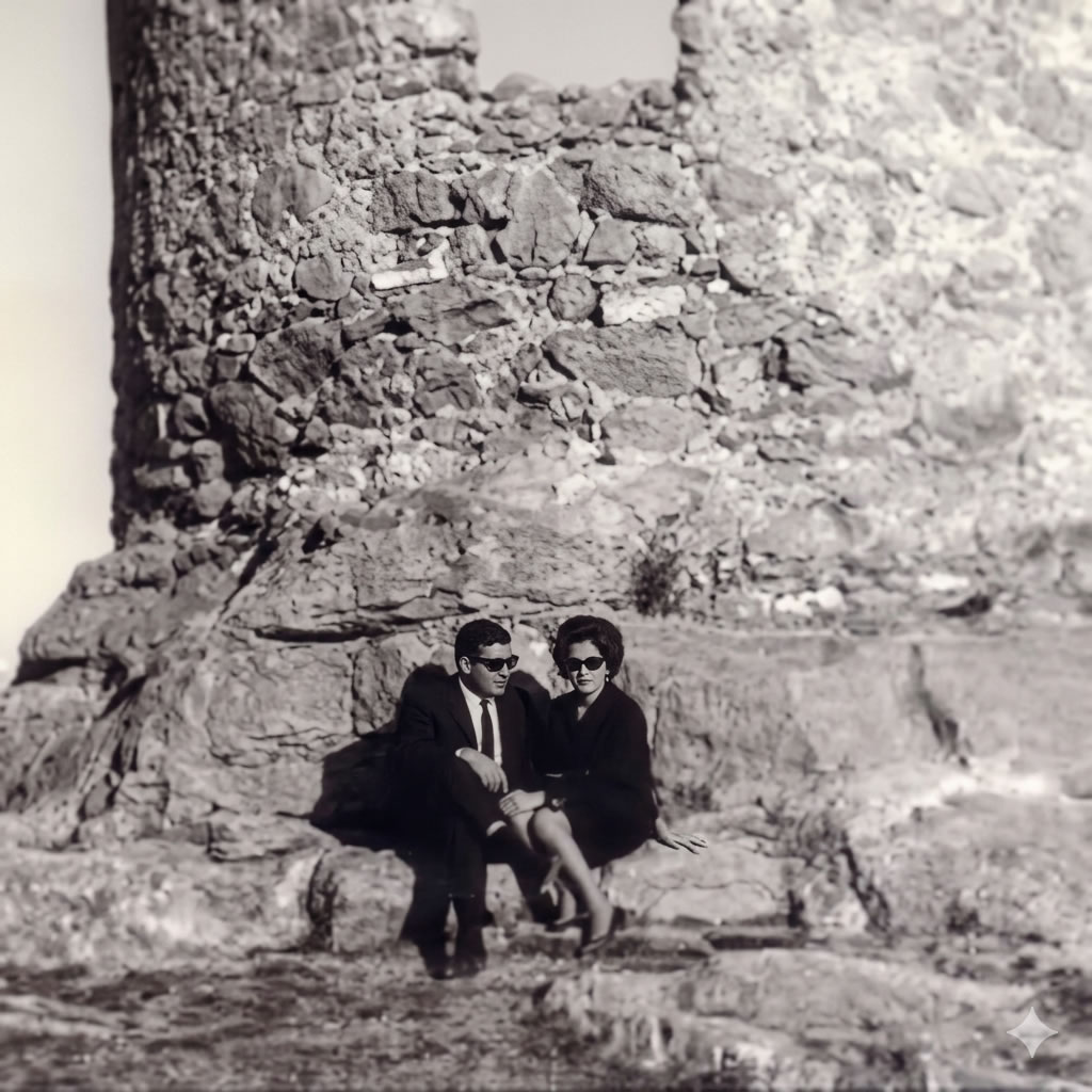 Estructura de las ruinas