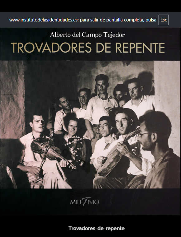Trovadores de repente - Alberto del Campo